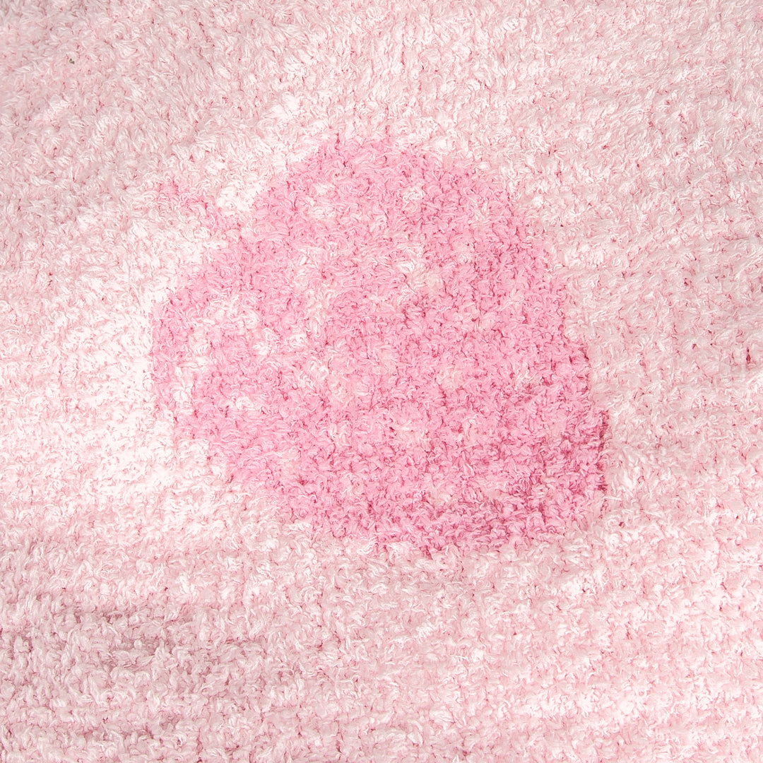 Cotton Candy Strawberry Print Toddler Blanket